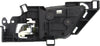 MDX 10-13 FRONT INTERIOR DOOR HANDLE RH, Satin Chrome Lever + Black Housing, Plastic + Metal (=REAR)