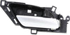 MDX 07-09 FRONT INTERIOR DOOR HANDLE RH, Dark Gray Lever + Black Housing, Plastic + Metal (=REAR)
