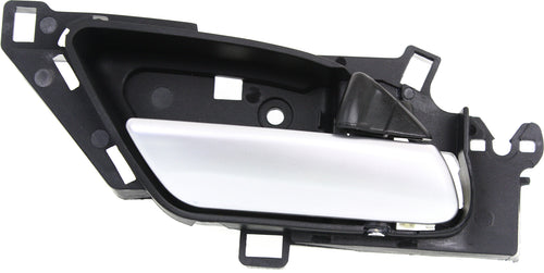 MDX 07-09 FRONT INTERIOR DOOR HANDLE RH, Dark Gray Lever + Black Housing, Plastic + Metal (=REAR)