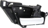 MDX 07-09 FRONT INTERIOR DOOR HANDLE RH, Dark Gray Lever + Black Housing, Plastic + Metal (=REAR)