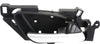 MDX 07-09 FRONT INTERIOR DOOR HANDLE RH, Dark Gray Lever + Black Housing, Plastic + Metal (=REAR)