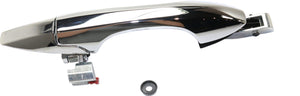 MDX 07-13 FRONT EXTERIOR DOOR HANDLE LH, All Chrome, w/ Keyhole, Plastic (=REAR)