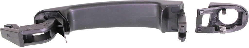 PASSAT 98-05 FRONT EXTERIOR DOOR HANDLE LH, Primed Black, w/ Keyhole
