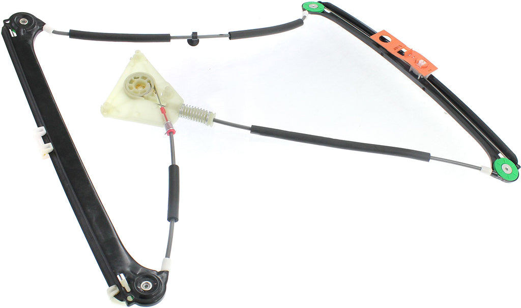 A3/A3 QUATTRO 06-13 FRONT WINDOW REGULATOR RH, Power, w/o Motor