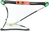 A3/A3 QUATTRO 06-13 FRONT WINDOW REGULATOR RH, Power, w/o Motor
