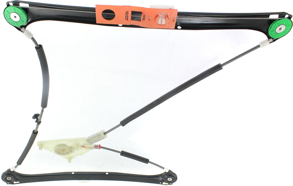 A3/A3 QUATTRO 06-13 FRONT WINDOW REGULATOR RH, Power, w/o Motor