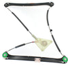 A3/A3 QUATTRO 06-13 FRONT WINDOW REGULATOR RH, Power, w/o Motor