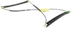 A6 QUATTRO 05-11 FRONT WINDOW REGULATOR RH, Power, w/o Motor