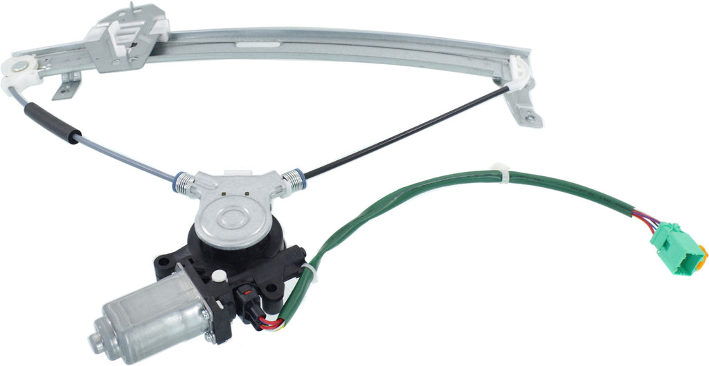 CL 03-03 FRONT WINDOW REGULATOR LH, Power, w/ Motor, 6 Pins