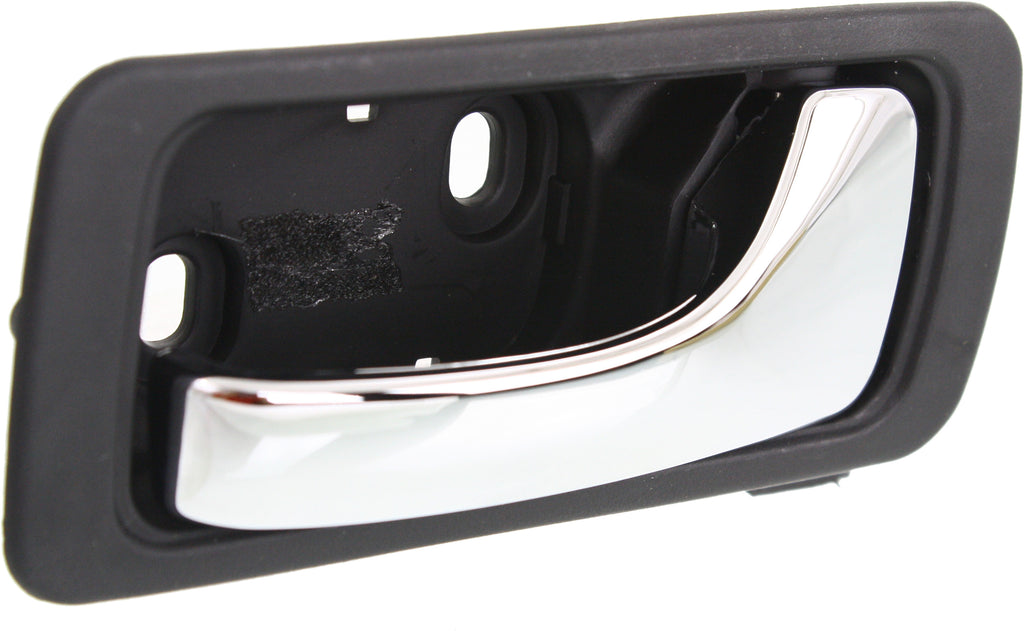 ACURA RL 96-04 REAR INTERIOR DOOR HANDLE RH, Chrome Lever + Black Housing, Plastic + Small Metal