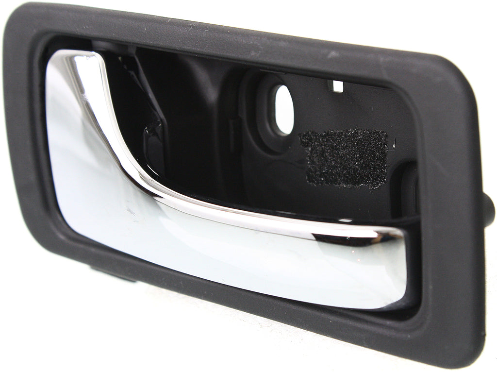 ACURA RL 96-04 REAR INTERIOR DOOR HANDLE LH, Chrome Lever + Black Housing, Plastic + Small Metal