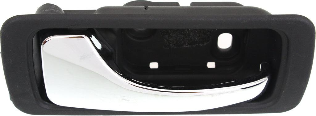 ACURA RL 96-04 REAR INTERIOR DOOR HANDLE LH, Chrome Lever + Black Housing, Plastic + Small Metal