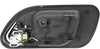 TL 99-03/MDX 01-06 REAR INTERIOR DOOR HANDLE RH, Chrome Lever + Black Housing, Plastic