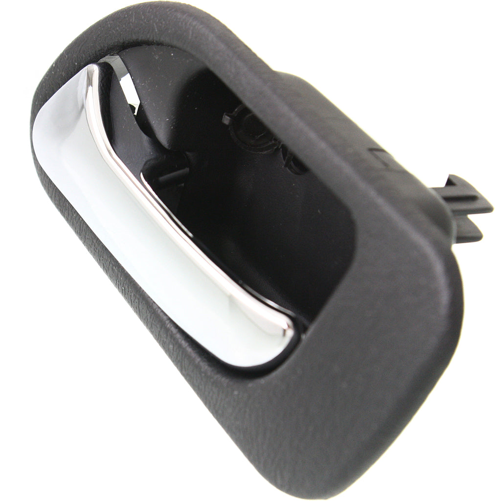 TL 99-03/MDX 01-06 REAR INTERIOR DOOR HANDLE LH, Chrome Lever + Black Housing, Plastic