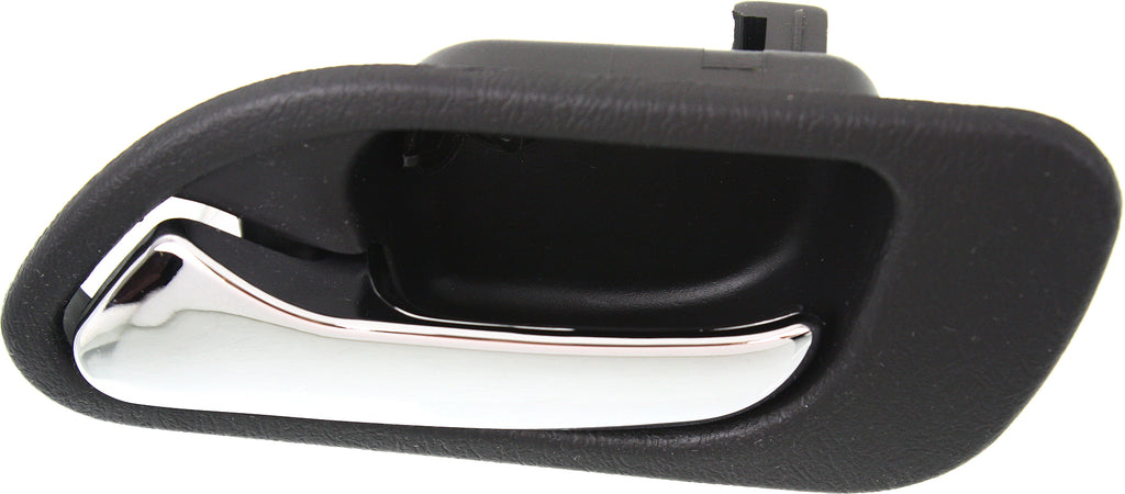 TL 99-03/MDX 01-06 REAR INTERIOR DOOR HANDLE LH, Chrome Lever + Black Housing, Plastic