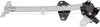 MDX 07-13 REAR WINDOW REGULATOR RH, Power, w/ Motor, 2 Pins