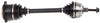 A4 97-00 FRONT CV AXLE ASSEMBLY RH