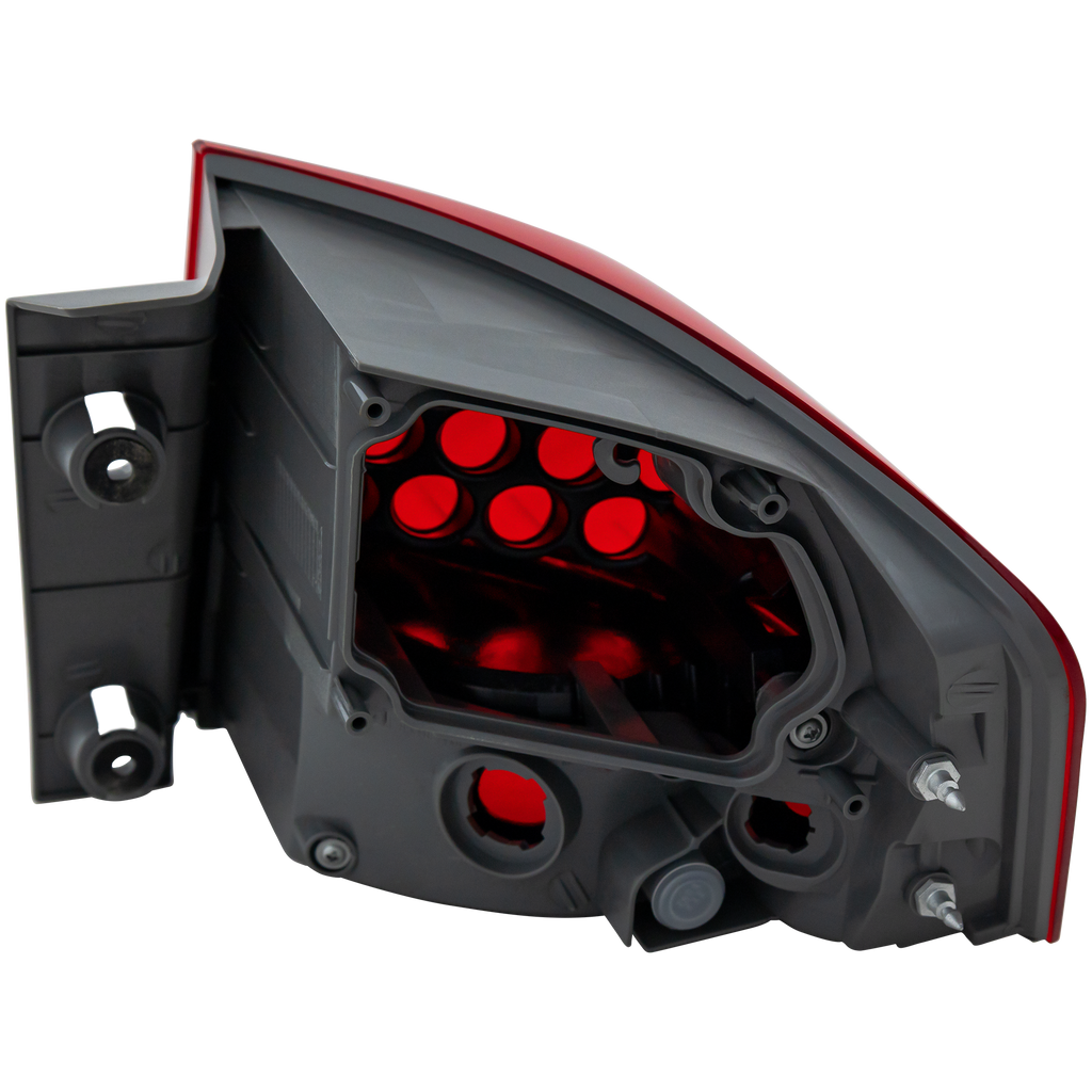 MDX 07-09 TAIL LAMP LH, Outer, Lens and Housing