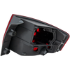 MDX 07-09 TAIL LAMP LH, Outer, Lens and Housing