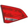 A4 09-12/S4 10-12 TAIL LAMP RH, Inner, Lens and Housing, Halogen/Bulb Type, Sedan