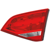 A4 09-12/S4 10-12 TAIL LAMP LH, Inner, Lens and Housing, Halogen/Bulb Type, Sedan