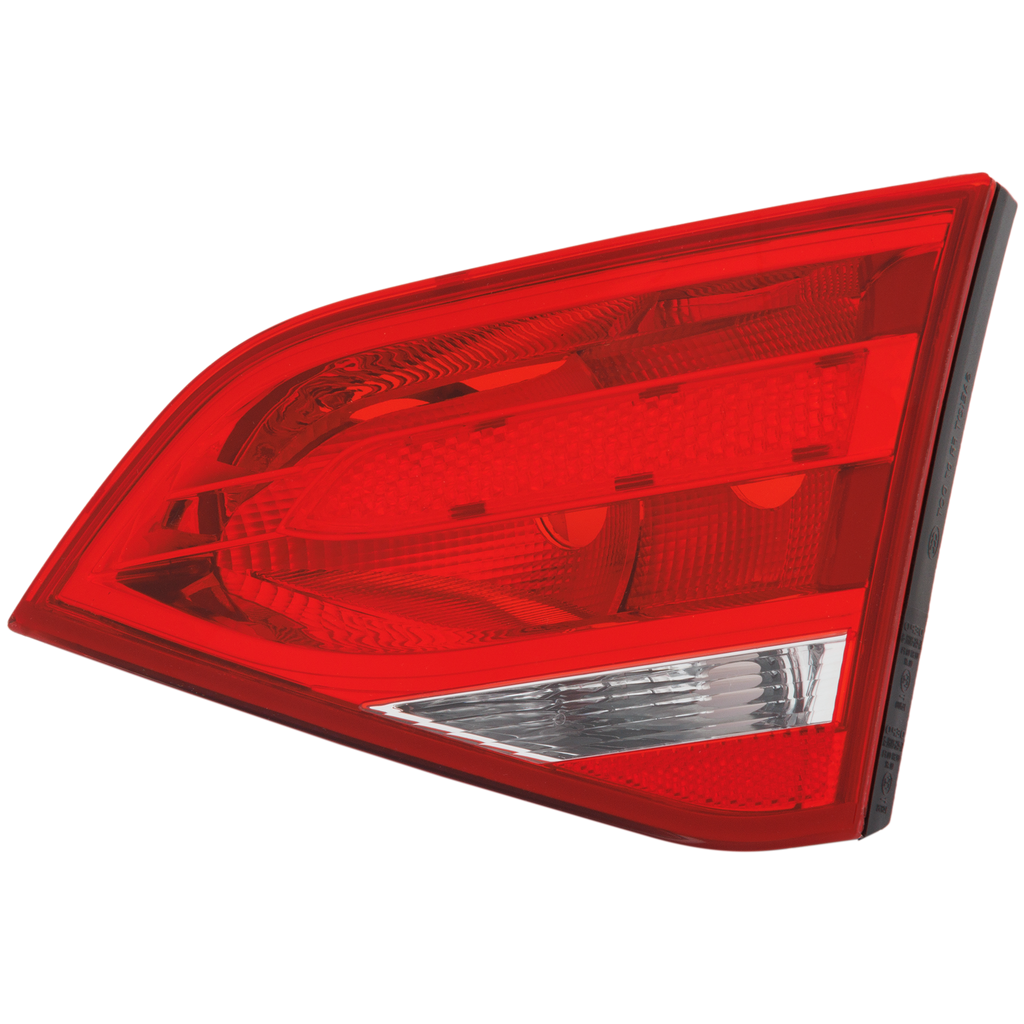 A4 09-12/S4 10-12 TAIL LAMP LH, Inner, Lens and Housing, Halogen/Bulb Type, Sedan