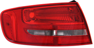 A4 QUATTRO 09-12/A4 ALLROAD 13-16 TAIL LAMP LH, Outer, Lens and Housing, Bulb Type, Wagon