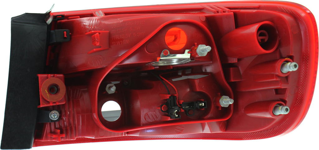 A4 QUATTRO 09-12/A4 ALLROAD 13-16 TAIL LAMP LH, Outer, Lens and Housing, Bulb Type, Wagon