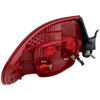 A3 06-08 TAIL LAMP RH, Outer, Lens and Housing, To VIN A112778