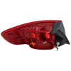 A3 06-08 TAIL LAMP RH, Outer, Lens and Housing, To VIN A112778