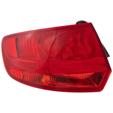 A3 06-08 TAIL LAMP LH, Outer, Lens and Housing, To VIN A112778