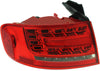 A4 09-12/S4 10-12 TAIL LAMP LH, Outer, Assembly, LED, Sedan