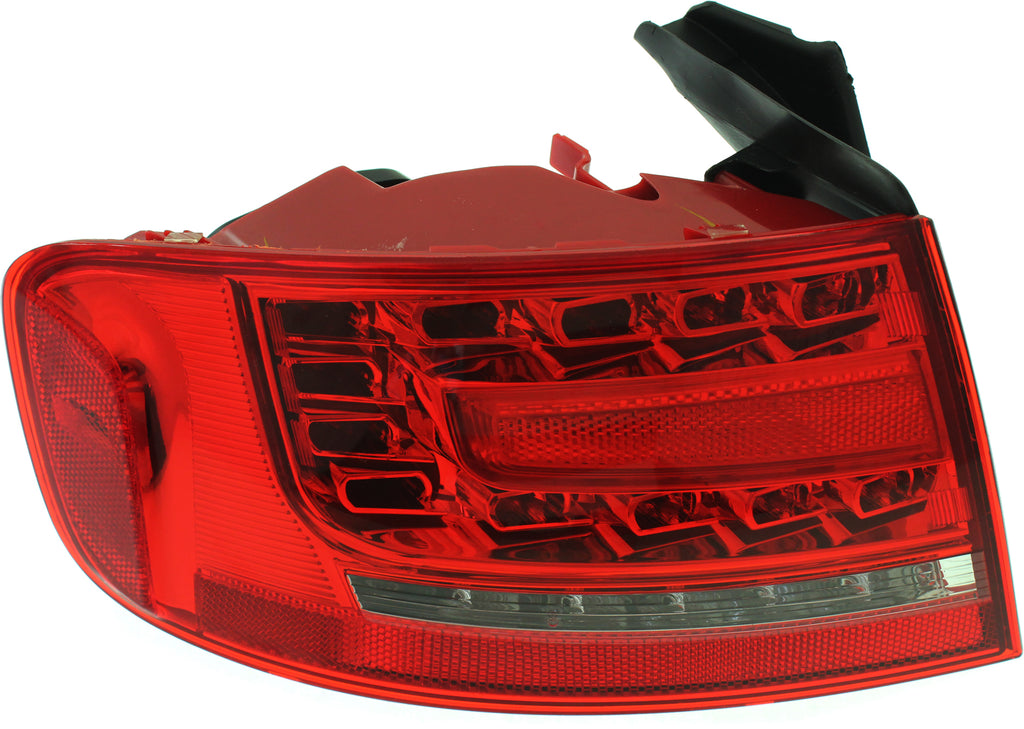 A4 09-12/S4 10-12 TAIL LAMP LH, Outer, Assembly, LED, Sedan