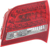 A6 QUATTRO 09-11 TAIL LAMP RH, Inner, Lens and Housing, Wagon