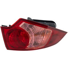 TSX 11-14 TAIL LAMP LH, Outer, Assembly, Sedan