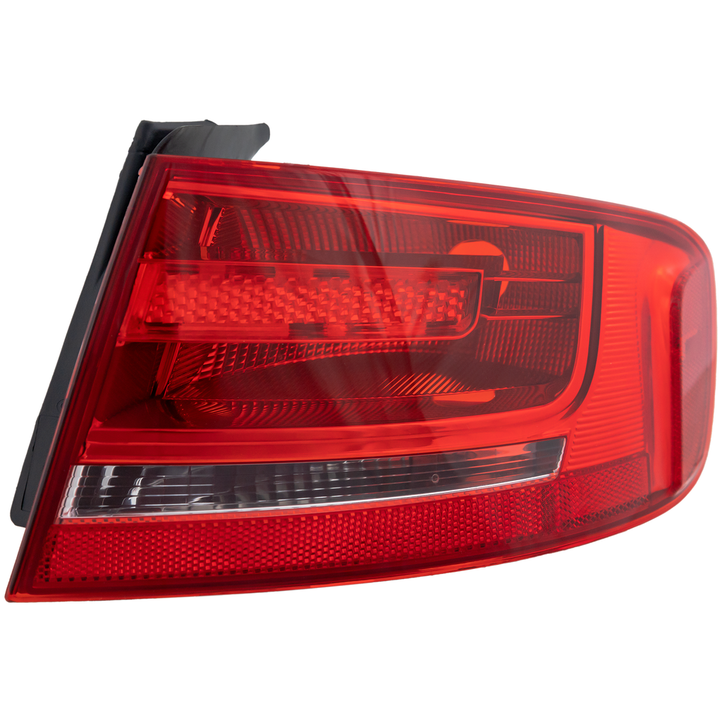 A4 09-12/S4 10-12 TAIL LAMP RH, Outer, Lens and Housing, Halogen/Bulb Type, Sedan