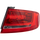 A4 09-12/S4 10-12 TAIL LAMP RH, Outer, Lens and Housing, Halogen/Bulb Type, Sedan