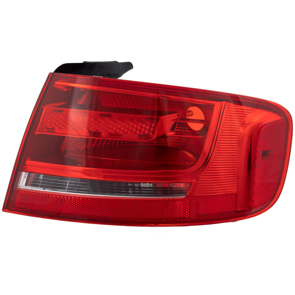 A4 09-12/S4 10-12 TAIL LAMP RH, Outer, Lens and Housing, Halogen/Bulb Type, Sedan