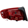 A4 09-12/S4 10-12 TAIL LAMP RH, Outer, Lens and Housing, Halogen/Bulb Type, Sedan