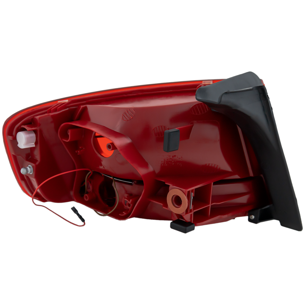 A4 09-12/S4 10-12 TAIL LAMP RH, Outer, Lens and Housing, Halogen/Bulb Type, Sedan