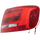 A4 09-12/S4 10-12 TAIL LAMP RH, Outer, Lens and Housing, Halogen/Bulb Type, Sedan