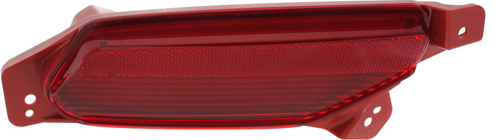 MDX 14-16 REAR BUMPER REFLECTOR LH, Cover - CAPA