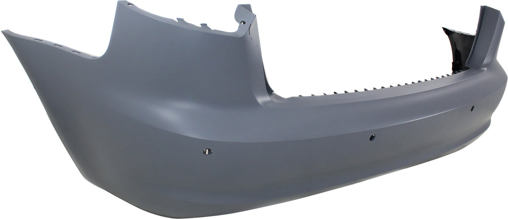 Rear Bumper Cover Primed For 2009-2013 Audi A3 With Parking Aid Snsr Holes Replacement REPA760111P
