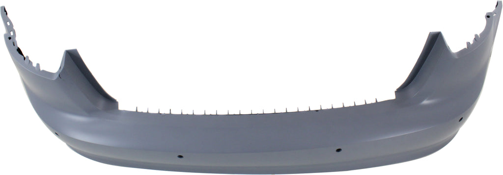 Rear Bumper Cover Primed For 2009-2013 Audi A3 With Parking Aid Snsr Holes Replacement REPA760111P