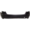 Rear Bumper Cover Primed For 2009-2013 Audi A3 With Parking Aid Snsr Holes Sedan Replacement REPA760112P