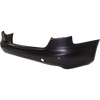 Rear Bumper Cover Primed For 2009-2013 Audi A3 With Parking Aid Snsr Holes Sedan Replacement REPA760112P