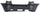 Rear Bumper Cover Primed For 2009-2013 Audi A3 Without Parking Aid Snsr Holes Replacement REPA760113P