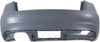 Rear Bumper Cover Primed For 2009-2013 Audi A3 Without Parking Aid Snsr Holes Replacement REPA760113P