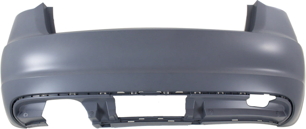 Rear Bumper Cover Primed For 2009-2013 Audi A3 Without Parking Aid Snsr Holes Replacement REPA760113P