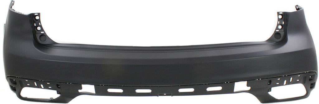 MDX 14-16 REAR BUMPER COVER, Primed, w/o Parking Aid Sensor Holes and Lane Keep Assist